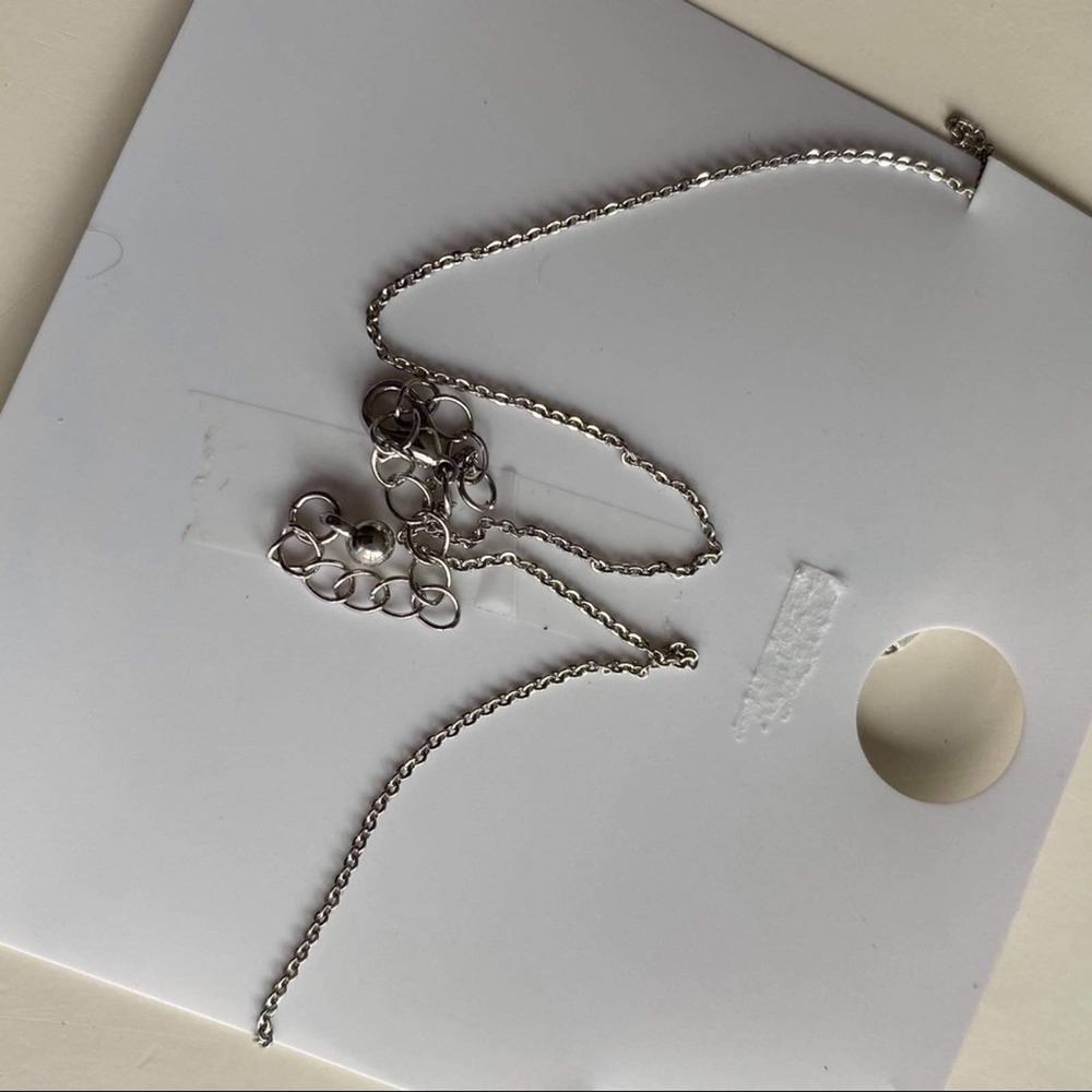 Compass Dainty Necklace silver - Picture 5 of 5